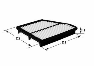 CLEAN FILTERS Ilmansuodatin MA3204